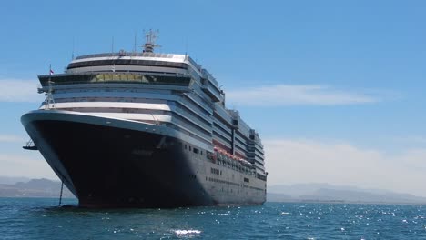 Front-view-of-a-big-ghost-cruise-on-anchor-in-the-Baja-California-area