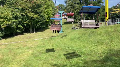 Charlift-Im-Vergnügungspark-Tweetsie-Railroad-In-Der-Nähe-Von-Boone-Und-Blowing-Rock-NC,-North-Carolina