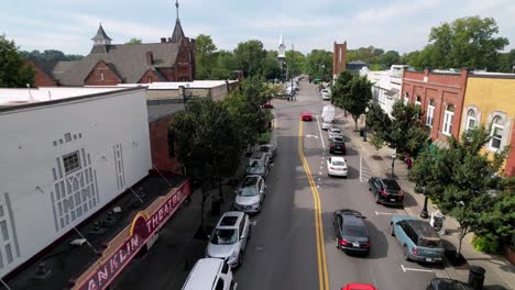 Antena-Del-Centro-De-Franklin-Tennessee-En-4k