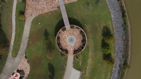 Liberty-Plaza-At-The-Freedom-Point,-Liberty-Park-In-Clarksville,-Tennessee