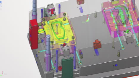 Diseño-3d-Cad-De-Máquina-De-Moldeo-Por-Inyección-De-Plástico-En-Una-Empresa-De-Fabricación