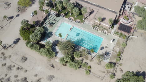 Aerial-of-The-Palms-Hotel-in-Borrego-Springs-California