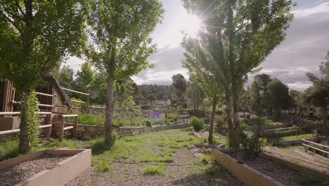 Mediterraner-Botanischer-Garten-Von-Torretes,-Ibi-Spanien