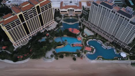 Aerial-view-of-Grand-Hotel-Ho-Tram-featuring-buildings-and-swimming-pool