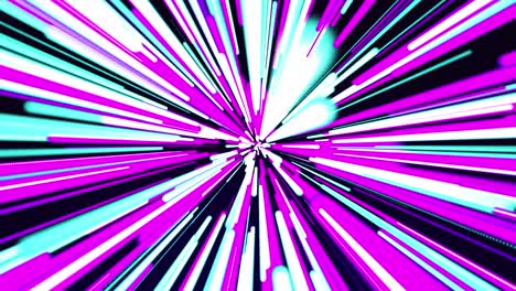 Abstrakt-Neonglühen-Psychedelisch-Lichtgeschwindigkeit-Animation-Bunte-Lichtspuren-4k-Nahtloser-Schleifentunnel