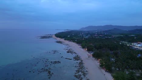 Sunset-shot-of-Koh-Lanta-Beach-in-Thailand
