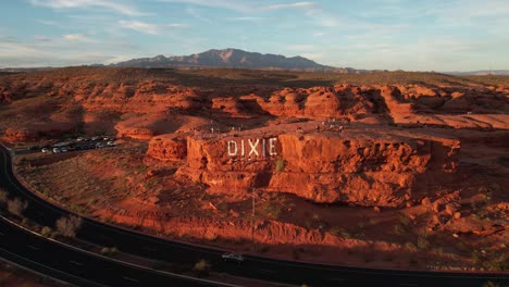 Aerial-View-of-Dixie-Rock,-St