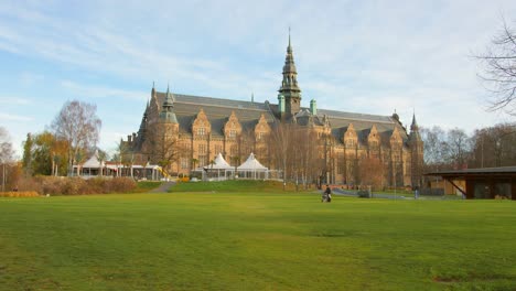 Stockholm-National-Nordic-Museum-Luftdrohnenaufnahme