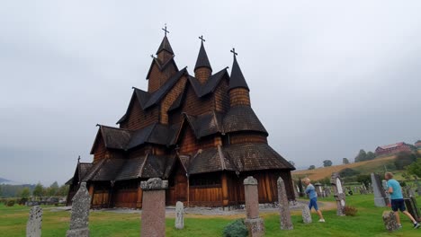 Stabkirche-Heddal,-Norwegen,-Skandinavien,-Europa