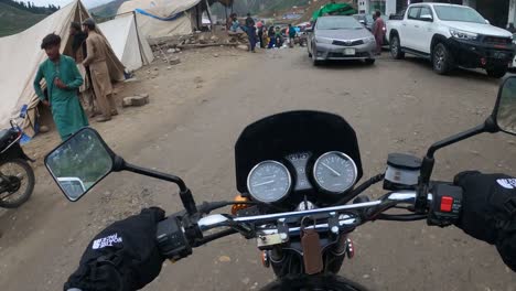 Rider-on-the-road-near-Naran-Kaghan-Valley-in-Northern-Pakistan