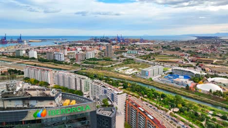 Business-hub-Iberdrola-headquarters-Carrer-de-Menorca-Valencia-Spain