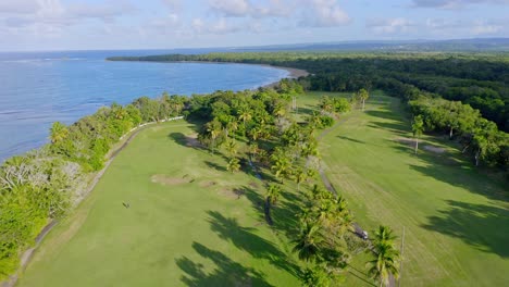 The-scenic-Playa-Dorada-golf-course-in-Puerto-Plata,-Caribbean