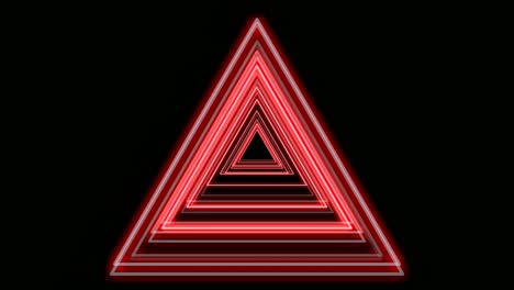 Neon-Abstrakte-Hintergrundanimation-Moderne-Dreieckform-Für-Musikhintergrund