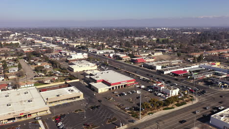 Visalia,-Un-Pueblo-En-California,-Estados-Unidos