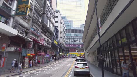 Straßen-Außerhalb-Des-Zentralen-Marktes.-Pandemie-Hongkong