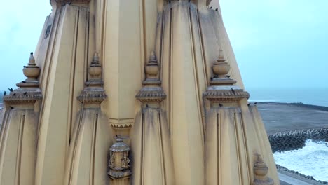 Aerial-shot-of-Somnath-mandir