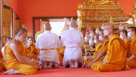 Ordination-ceremony-in-Buddhist-Thai-monk-ritual-for-change-man-to-the-monk-in-ordination-ceremony-in-Buddhist-in-Thailand