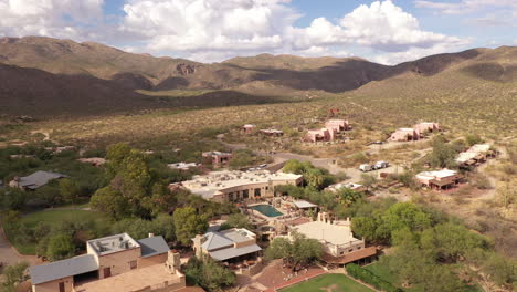 Tanque-Verde-Ranch-In-Tucson,-Arizona,-Luftbild