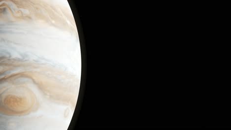Un-Satélite-Que-Pasa-Por-El-Planeta-Júpiter-En-El-Sistema-Solar