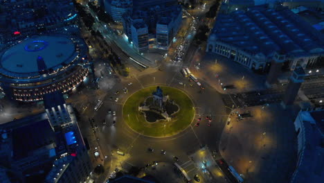 Aerial-View-Of-Plaza-España