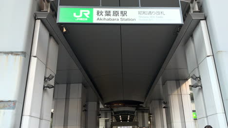 Dentro-De-La-Puerta-Este-De-Showa-Dori-De-La-Estación-De-Akihabara