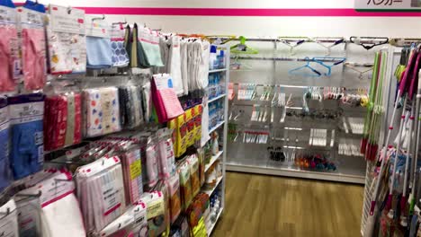 Rubber-Gloves-and-Cleaning-Products-For-Sale-in-Daiso-Department-Store