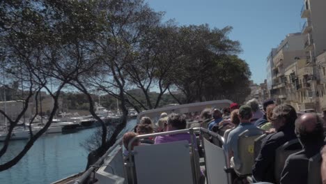 Touring-along-the-bay-in-Pieta-Malta-circa-March-2019