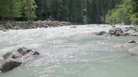 Big-stream-in-the-wood-of-the-Italian-Alps-slow-motion-100-fps