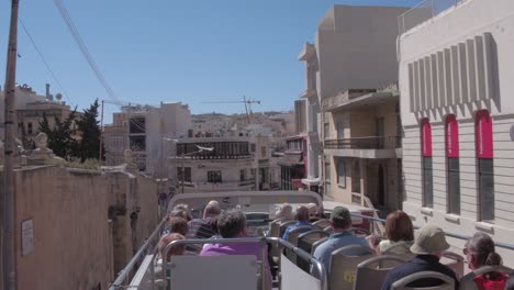 Travelling-through-the-streets-of-Spinola-Malta-circa-March-2019