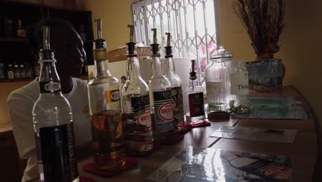 Rum-tasting-after-a-rum-tour-on-the-caribbean-island-of-Grenada