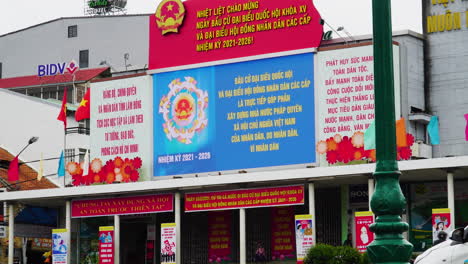 Concientización-Sobre-El-Brote-De-Cuatro-Olas-De-Covid-En-El-Mercado-Da-Lat-Phuong-Vietnam