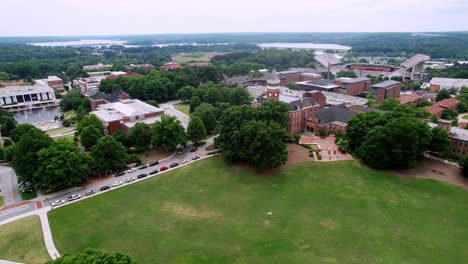 Clemson-SC,-Clemson-South-Carolina-Aerial-in-4k