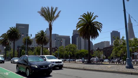 Straßenansicht-Der-Skyline-Von-San-Francisco-Ca.-Juli-2021