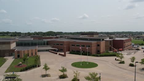 Neubau-Einer-Highschool-In-Ankeny,-Iowa