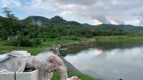 Vista-Del-Cráter-De-Impacto-Del-Lago-Bosumtwi-En-áfrica