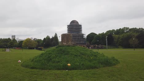 A-small-mound-with-a-stone-on-top