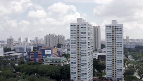 Hdb-hochhauswohnungen-Im-Planungsgebiet-Von-Toa-Payoh-In-Singapur