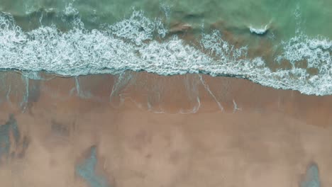 Looking-Down-At-Beach-And-Waves-At-Balochistan