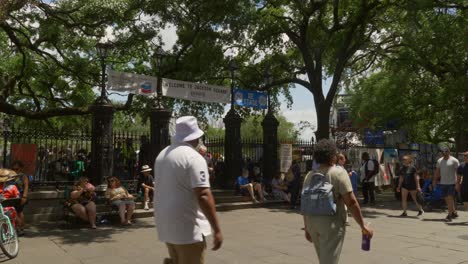 Entrada-A-Jackson-Square-French-Quarter-Fest-Nueva-Orleans