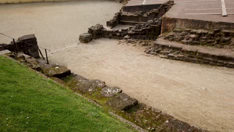 Chester-Roman-Ampitheatre,-Chester,-Cheshire,-Uk