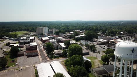 4K-Flyover-of-Water-Tank-overlooking-Newton-NC