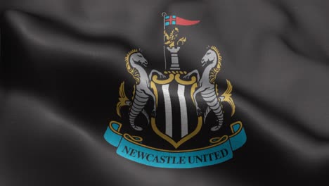 4K-animierte-Schleife-Einer-Wehenden-Flagge-Des-Newcastle-Fußballteams-Der-Premier-League-In-Großbritannien