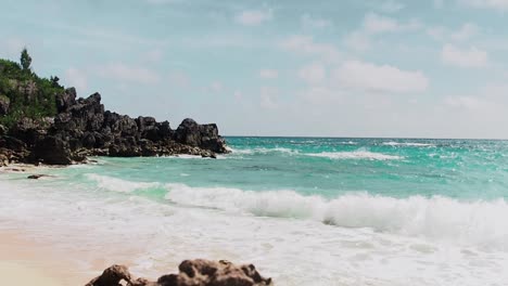 Church-Bay-Beach-is-a-small-wonderful-beach-in-Southampton,-Bermuda