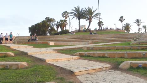 Jaffa,-Tel-Aviv,-Israel.-Parque-Abrasha-En-Jaffa