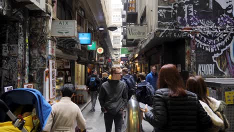 Calle-Del-Café,-Cafe-Laneway-Melbourne-Lugar-Central-Melbourne-Cafe-Lane,-Café-De-Melbourne