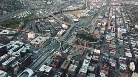 Coors-Field-Stadium,-Home-of-Colorado-Rockies-Baseball-Team,-Denver