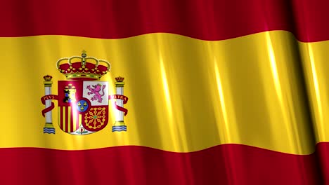 Flagge-Spaniens-Abstrakter-Bewegungshintergrund