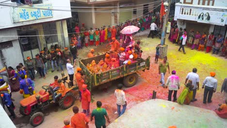 Visarjan-En-El-Festival-De-Ganesh-De-La-India