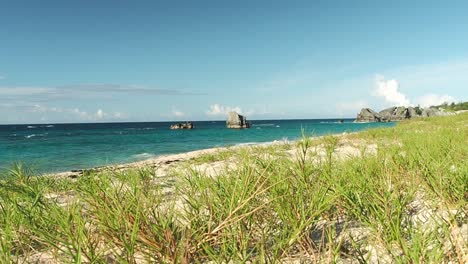 Warwick-Long-Bay-Beach-Es-Una-De-Las-Playas-Más-Largas-De-La-Isla-De-Bermuda