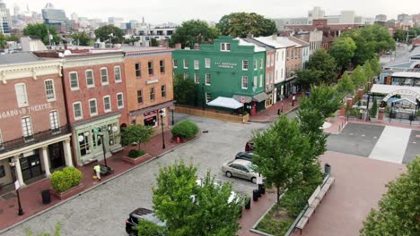 Historic-Fells-Point-Im-Inneren-Hafen-Von-Baltimore,-Maryland